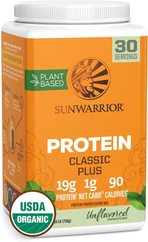 Miniatura 12 de Proteína vegana limpia en polvo sabor vainilla Fórmula de proteína orgánica a base de plantas con 5 mezclas de superalimentos germinados