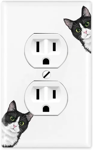 Miniatura 6 de WIRESTER Placa de pared dúplex con tapa de salida - Gallos de pollo de corral