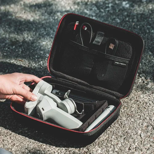 Miniatura 8 de PGYTECH Estuche de transporte para cámara, bolsa de almacenamiento, carcasa rígida a prueba de salpicaduras para OSMO Action 6/5 Pro/Pocket 4/3/Xtra