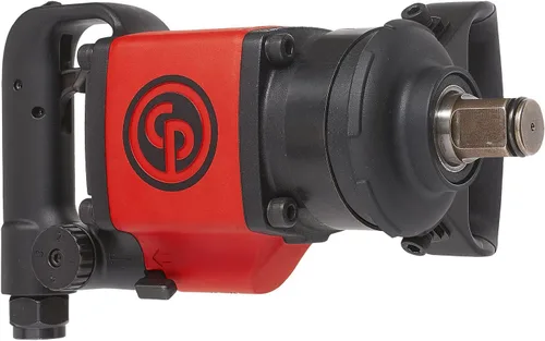 Miniatura 3 de Chicago Pneumatic CP7773D - Llave de impacto neumática (1 pulgada), herramienta de reparación y montaje industrial, mango en D, martillo doble
