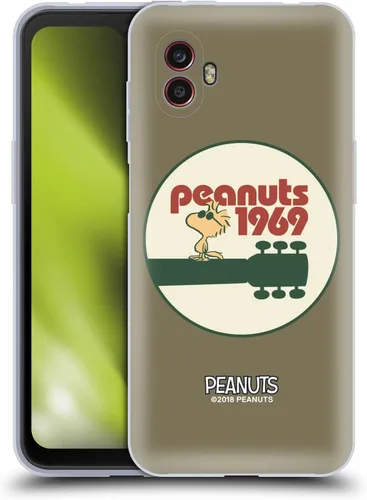 Miniatura 350 de Head Case Designs Funda de gel Woodstock 50th con licencia oficial de Peanuts Snoopy Guitar 1969 [protección de grado militar] compatible