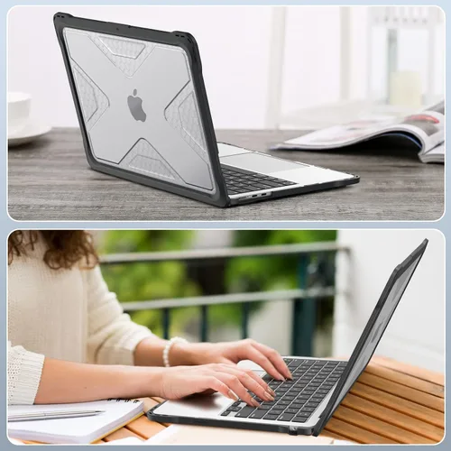 Miniatura 8 de Fintie Funda para MacBook Air de 13.6 pulgadas A3449 A3240 A3113 A2681 (versión 2022 2023 2024 2025 2026) – Carcasa rígida resistente para MacBook