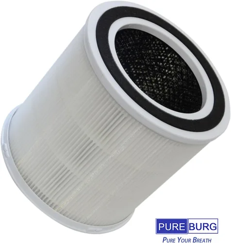Miniatura 3 de PUREBURG Filtro de repuesto compatible con purificadores de aire DAYETTE AP301 y JOWSET AP301 AP302 AP303 y AIRROBO AR400, paquete de 2 unidades H13