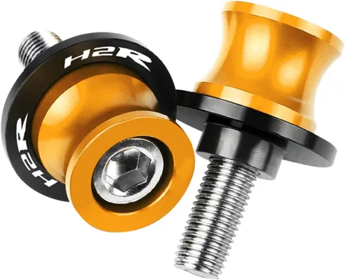 Miniatura 9 de Carretes basculantes de motocicleta de 0.315 in/0.394 in tornillos deslizantes para Kawasaki H2R H2 R 2015 2016-2021 Anticaída marco deslizante