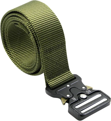 Miniatura 2 de AIBEARTY Cinturón de lona con hebilla ajustable, cintura larga para mujeres, hombres, adolescentes