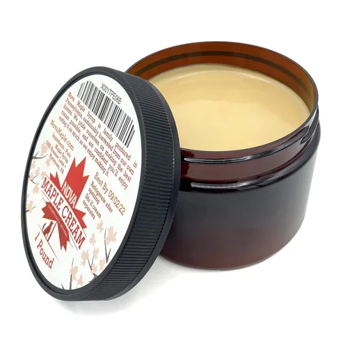 Miniatura 2 de Nova Maple Cream - Crema de Mantequilla de Arce Puro Grado A para Untar (1 libra)