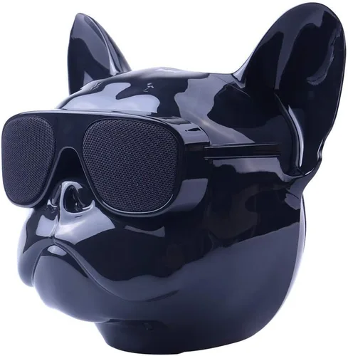Altavoz Inalámbrico Bulldog - Altavoz Bluetooth Portátil con Sonido Estéreo Fuerte, Altavoz Compacto para Exteriores para Acampar y Viajar | Regalo