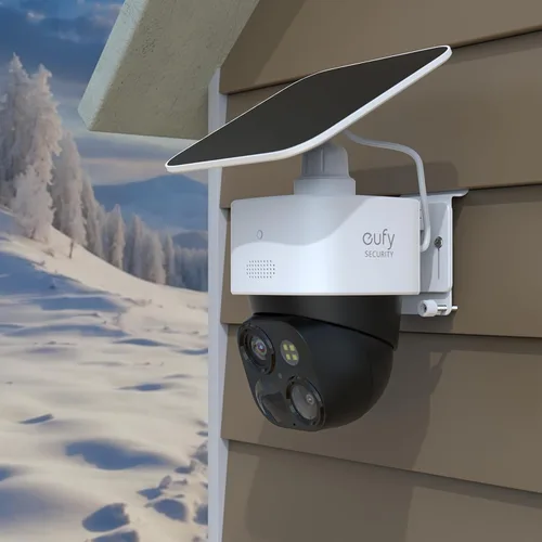 Miniatura 7 de Clips laterales de vinilo compatible con Eufy SoloCam S340/SoloCam E30 - Cámara de seguridad solar para exteriores (paquete de 1, blanco)
