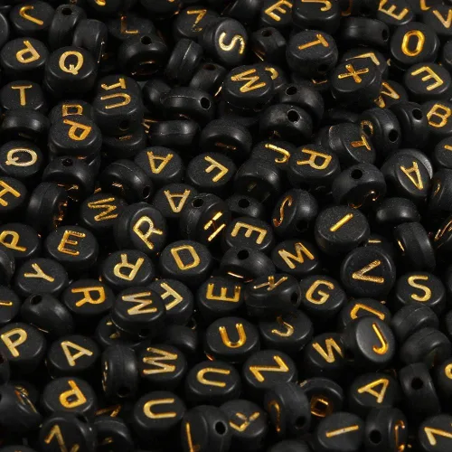 Miniatura 28 de 1000 cuentas redondas blancas de números acrílicos de 0.16 x 0.27 pulgadas, figura colorida de 0-9 pulgadas, cuentas para hacer joyas y pulseras