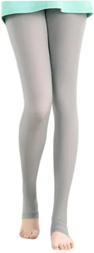 Miniatura 8 de TheFancyPumpkin Leggings deportivos de seda fría con protección UV para mujer