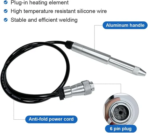Miniatura 2 de Pluma del soldador por puntos para el soldador de la joyería de la soldadura del arco del argón del pulso, herramienta de reparación de la soldadura