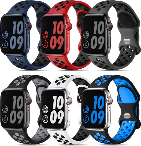 Miniatura 9 de Compatible con Apple Watch Banda 38mm para Mujeres, con Banda de Apple Watch 40mm 41mm 42mm 44mm 45mm 49mm para iWatch Ultra SE Series 8 7 6 5 4 3 2