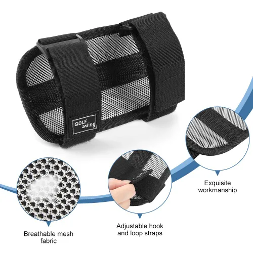 Miniatura 5 de Codo de ayuda para entrenamiento de swing de golf, entrenador de swing de golf, ayuda de entrenamiento de golf de brazo recto con notificaciones