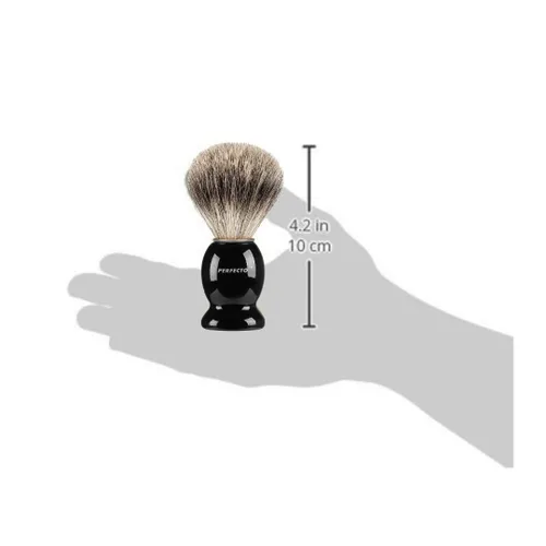 Miniatura 7 de Perfecto Brocha de afeitar de cerdas sintéticas para hombres, diseñada para el mejor afeitado de tu vida. Brocha de afeitar para afeitado húmedo