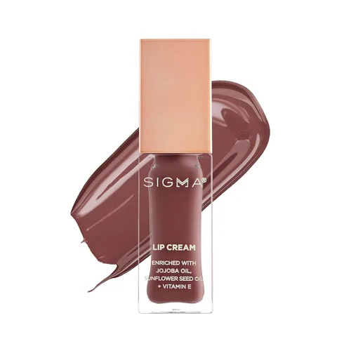 Miniatura 8 de Sigma Beauty Crema de labios – Crema de labios líquida profesional con una fórmula ultrahidratante y un acabado cremoso y lustroso – Crema labial