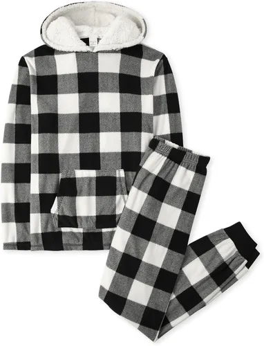 The Children's Place Kids' Family Matching, Christmas Pajama Sets. Fleece Seasonal