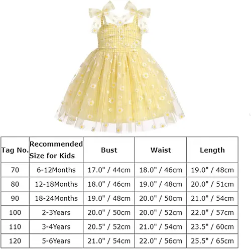 Miniatura 6 de ODASDO Vestido de fiesta de cumpleaños para niñas pequeñas, con lazo, tirantes delgados, tutú de tul, vestido de princesa, concurso de fiesta