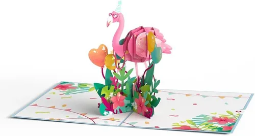 Miniatura 4 de Lovepop Tarjeta desplegable de cumpleaños para ella, él, hombres, mujeres, tarjetas de felicitación de animales 3D, cumpleaños, 5 x 7 pulgadas