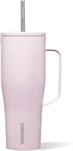 Miniatura 15 de Corkcicle Cold Cup XL - Vaso aislado con asa – Mantiene las bebidas frías 12 horas – Triple aislamiento – Tapa a prueba de derrames – Regalo de Café
