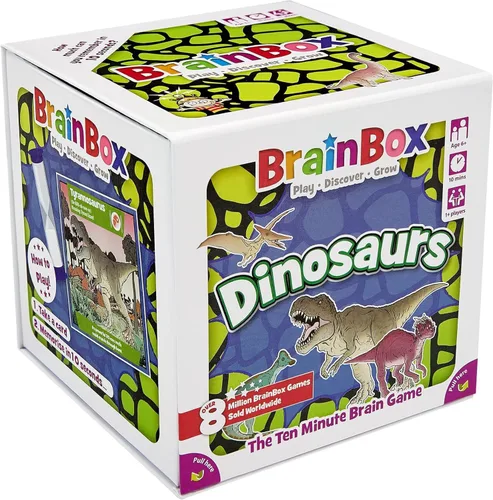 Miniatura 14 de BrainBox - Juego de cartas de animales – Memoria y observación, 55 tarjetas de escenas detalladas, trivia familiar para niños y adultos, a partir
