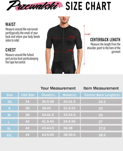 Miniatura 6 de Przewalski Camiseta de ciclismo de manga corta para hombre, camisetas de ciclismo para ciclismo de carretera y grava