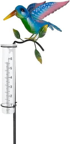 Miniatura 10 de Tubo de Vidrio de Repuesto para Pluviómetro de Capacidad de 7'', 2 Piezas Tubos de Repuesto para Pluviómetro para Jardín Patio Exterior