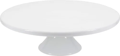 BIA Cordon Bleu Soporte redondo para tartas de 12 pulgadas, color blanco