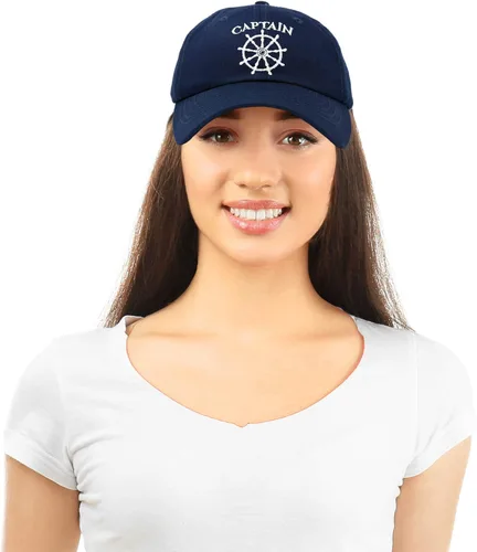 Miniatura 5 de DALIX Capitán Sombrero Vela Gorra De Béisbol Navy Boat Hombres Mujeres