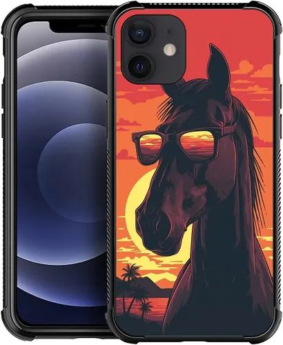 Miniatura 58 de CARLOCA Funda para iPhone XR, diseño de jirafa de cristal, ultra protección, a prueba de golpes, silicona suave TPU antideslizante para iPhone XR