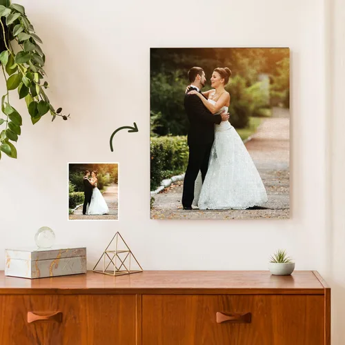 Miniatura 6 de CanvasChamp Impresiones en lienzo personalizadas con tus fotos – (5 pulgadas de ancho x 7 pulgadas de alto x 1.5 pulgadas de profundidad), arte