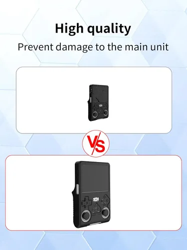 Miniatura 3 de Funda para consola de juegos retro R40S Pro, funda protectora suave de silicona a prueba de golpes para consola de juegos portátil R40S Pro Flip