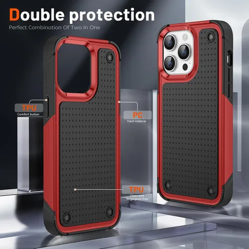 Miniatura 309 de Jeylly Funda para iPhone SE/Funda para iPhone 5S, Exterior de Plástico Duro que Absorbe Golpes + Interior de Silicona de Goma Defensor contra
