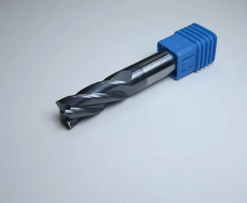 Miniatura 2 de 5PCS 12MM molinos de extremo de carburo de tungsteno HRC45 cuatro 4 flautas CNC máquina fresadora para metal de acero general trabajo al por mayor