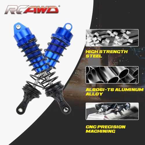Miniatura 4 de Rcawd RC Shocks - Piezas de actualización para camión 1/10 Arrma Senton 4X4 Granite 4X4 Vorteks 4X4 Arrma Bigrock 4X4 Typhon 4X4 RC, 4 piezas