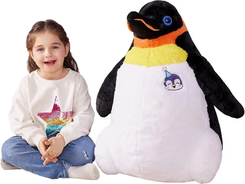 Miniatura 8 de IKASA Juguete de peluche de búho gigante, juguete de peluche grande de 23 pulgadas para niños, niñas, niños, novia y niños