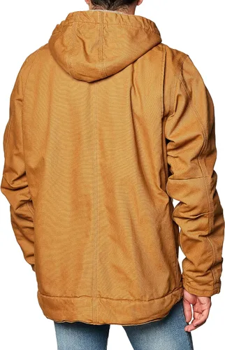 Miniatura 3 de Carhartt - Chaqueta con forro de sherpa prelavado y ajuste suelto para hombre