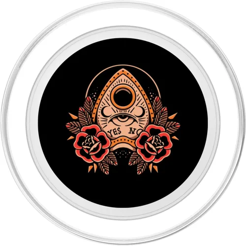 Miniatura 2 de Tabla clásica de Ouija Wiccan Alt Grunge ropa moderna espeluznante PopSockets MagSafe PopGrip para iPhone