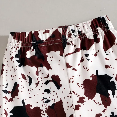 Miniatura 29 de Eadrioss Ropa para bebé niña pequeña, traje de campana de manga corta, camisa de flores para niños, pantalones florales acampanados, ropa de verano