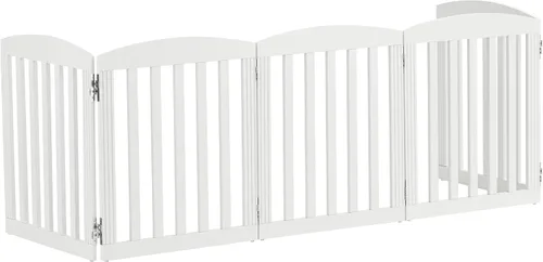 Miniatura 4 de SPIRICH Puerta para perros extra ancha de 120" y 28" de alto para interiores, puertas para perros para marcos de puertas, escaleras, la casa, puerta