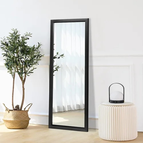 Miniatura 27 de NeuType - Espejo de cuerpo completo, espejo de pie de cuerpo completo, 64 x 21 pulgadas con soporte, espejo de pie para colgar o apoyar contra