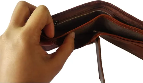 Miniatura 74 de Hombres Cool Eagle Wolf Caballo Totem Cuero Vaca Vertical Cartera Cremallera Multi-tarjeta Titular, Tótem de caballo, Minimalista