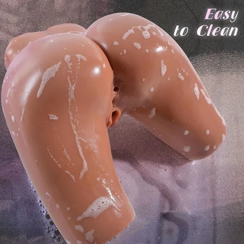 Miniatura 7 de Muñeca sexual marrón de 7.2 libras, juguete sexual masculino, coños de bolsillo realistas con piernas posables, masturbador masculino, coño, mamada