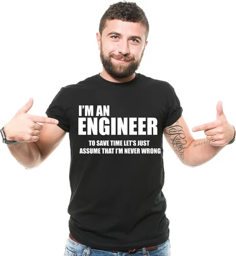 Miniatura 4 de Im an Engineer Camiseta Clásica Divertida Regalo Padre Día