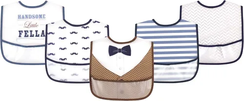 Miniatura 8 de Little Treasure Baberos PEVA impermeables unisex para bebés