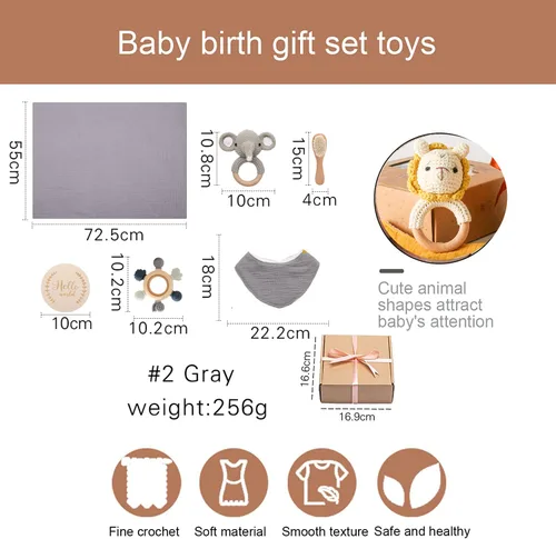 Miniatura 4 de EERKEOD Set de Regalo para Bebé para Recién Nacido Set de Regalo para Bebé Nuevo - Elementos Esenciales para Bebé Recién Nacido Set de Baño