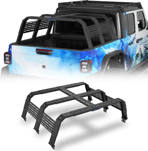 Miniatura 10 de Kit de Soportes de Montaje Auxiliares Hooke Road Compatible con 2015-2022 Chevrolet Chevy Colorado y GMC Canyon, Solo Funciona con Rack de Cama