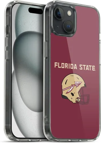 Miniatura 145 de Head Case Designs Funda de gel suave FSU Seminoles de la Universidad Estatal de Florida con licencia oficial compatible con Apple iPhone 13 Pro Max