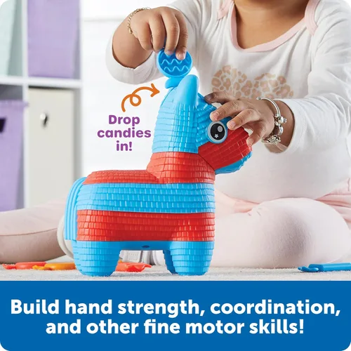 Miniatura 2 de Learning Resources Pia the Fill & Spill Piñata - Juguetes sensoriales Montessori para niños pequeños, actividades preescolares, manipuladores