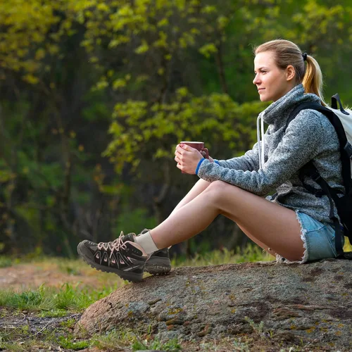 Miniatura 2 de NORTIV 8 Botas de senderismo impermeables para mujer botas de senderismo al aire libre senderismo campamento senderos
