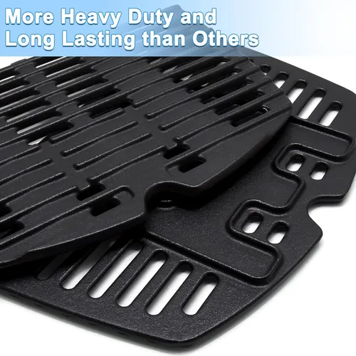 Miniatura 4 de 7644 7582 Rejillas de hierro fundido de repuesto para Weber Q100, Q120, Q140, Q1000, Q1200, Q1400 accesorios de piezas de parrilla, 50060001